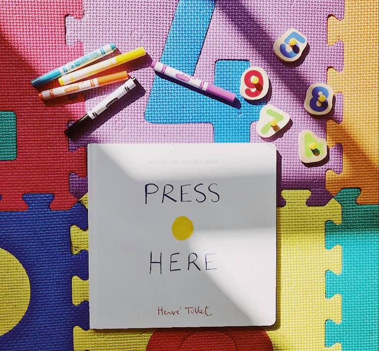 Press Here, a book about motor&nbsp;skills