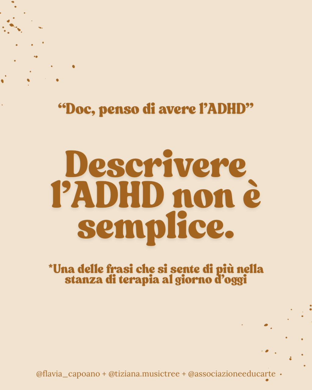 Quanto ne sai di ADHD?